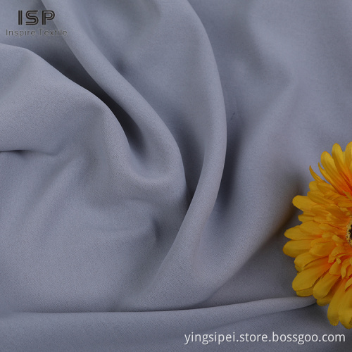 CEY CREPE 100%Polyester Textilienstoffe für Kleidungsstücke